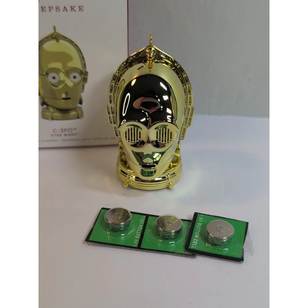 Hallmark 2018 Star Wars C-3PO Keepsake Ornament  with Light and Sound New in Box